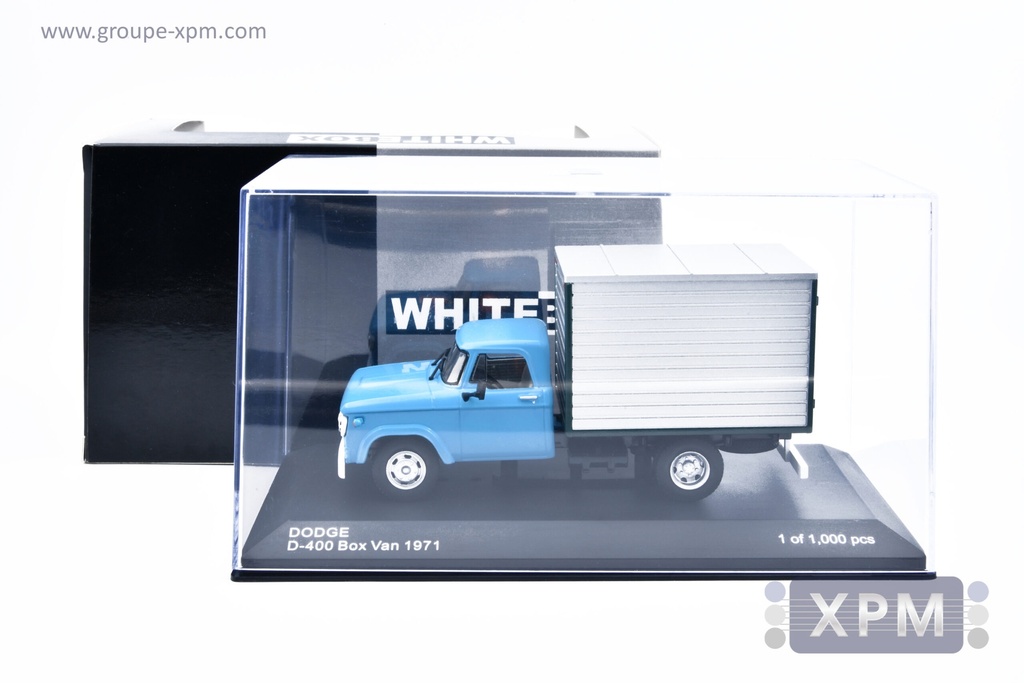 1:43 DODGE D-400 BOX VAN EDICION LIMITADA - 1971