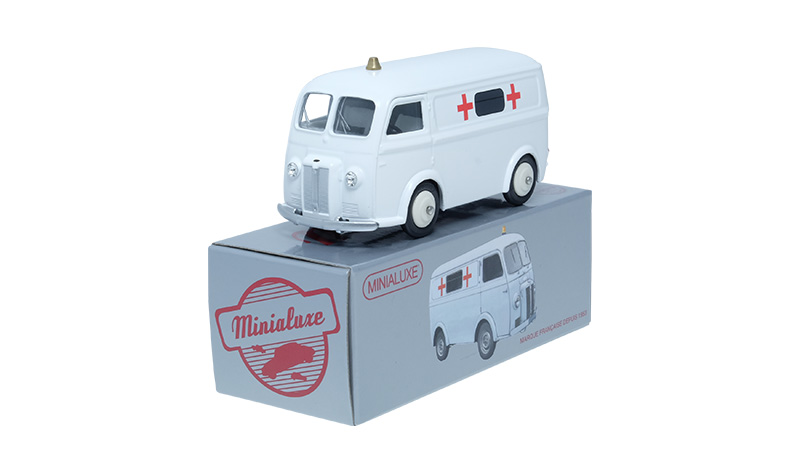 1:43 PEUGEOT D4 A AMBULANCE CON SWAROVSKI® 