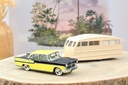 1:43 SIMCA VEDETTE CHAMBORD & CARAVANE HENON - 1958