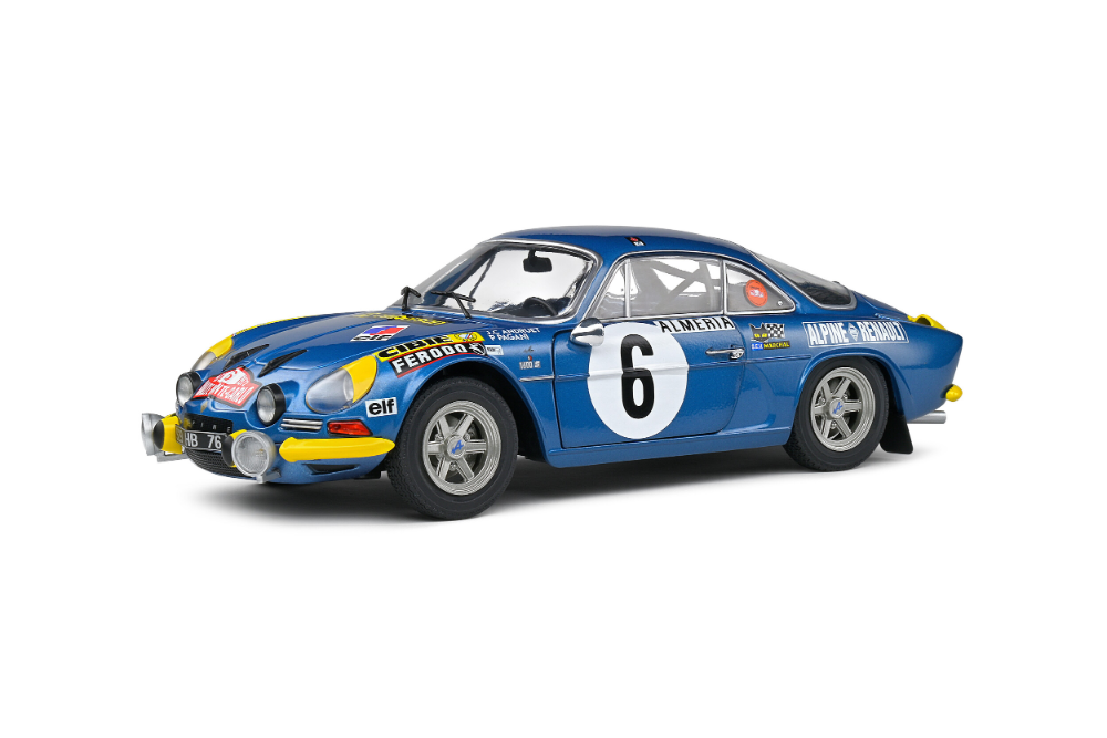 1:18 ALPINE A110 1600S – RALLYE MONTECARLO #6 ANDRUET/ PAGANI - 1972