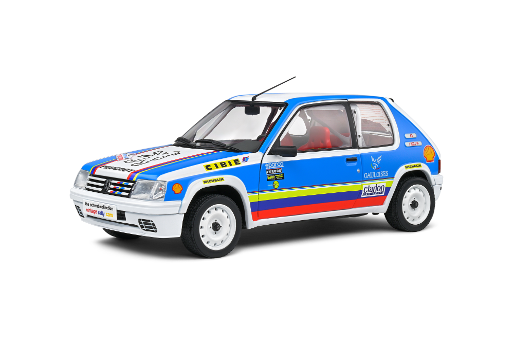 1:18 PEUGEOT 205 RALLYE 1,9L SCHAB COLLECTION - 1990