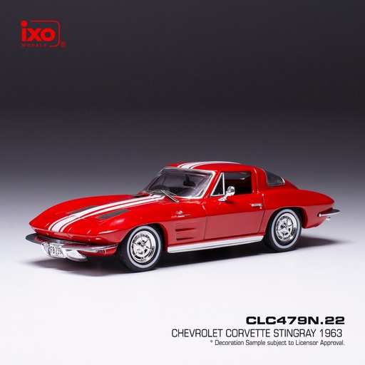 [CLC479N.22] 1:43 CHEVROLET CORVETTE (C2) STINGRAY - 1963