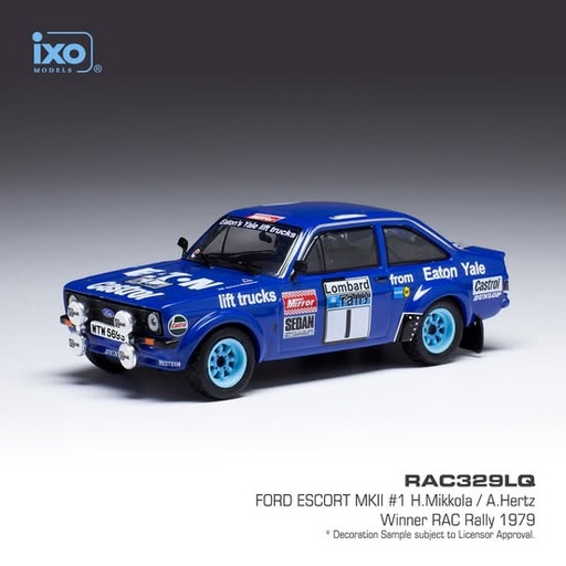 [RAC329] FORD ESCORT MKII #1 H. MIKKOLA-A. HERTZ WINER RAC RALLY 1979