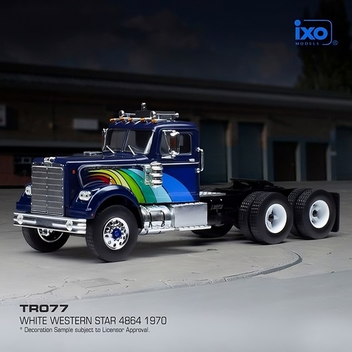 [TR077] 1:43 WHITE WESTERN STAR 4864 - 1970