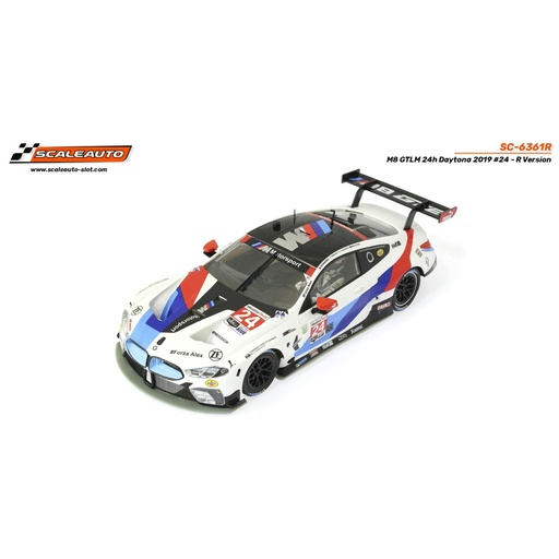 [SC-6361R] BMW M8 GTLM 24# 24H DAYTONA 2019 R VERSION - SCALEAUTO - SLOT