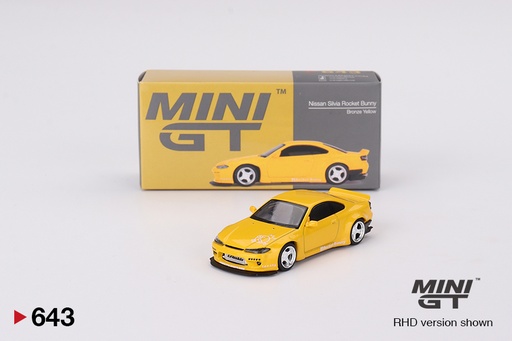[MGT00643-R] 1:64 NISSAN SILVIA (S15) ROCKET BUNNY