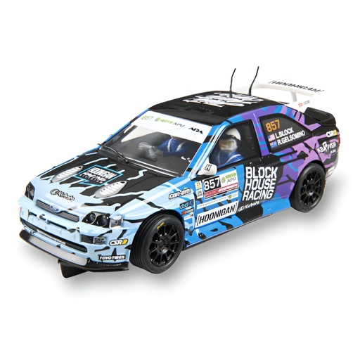 [U10525S300] FORD ESCORT COSWORTH - LIA BLOCK - SCALEXTRIX ORIGINAL