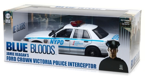 [GREEN13513] FORD CROWN VICTORIA POLICE INTERCEPTOR "BLUE BLOODS" - JAMIE REAGAN'S