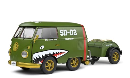 [S1810901] KOOL KOMBI ARMY FIGHTER - 2023 / VOLKSWAGEN T1 BUS - 1950