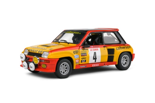 [S1801314] RENAULT 5 TURBO YELLOW #4 RAGNOTTI/ANDRIE TOUR DE CORSE - 1980