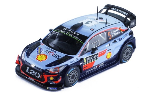 [RAM673] 1:43 HYUNDAI I20 WRC #5 NEUVILLE / GILSOUL - RALLY DE SUECIA 2018 