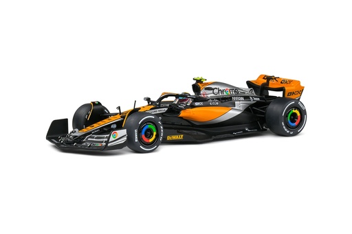 [S4317801] 1:43 MCLAREN MCL60 ORANGE L.NORRIS GREAT BRITAIN GP - 2023