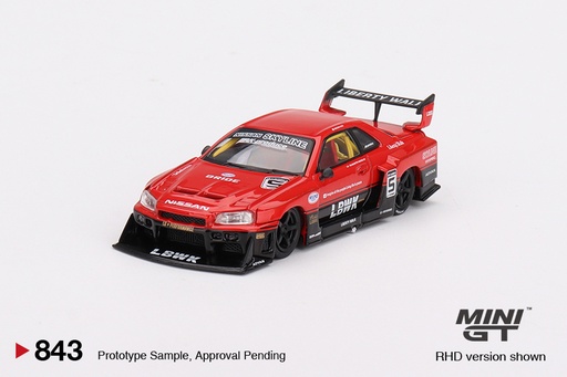 [MGT00843-R] 1:64 NISSAN  SKYLINE GT-R ER34 / LB-ER34 SUPER SILHOUETTE 2007 - 2023