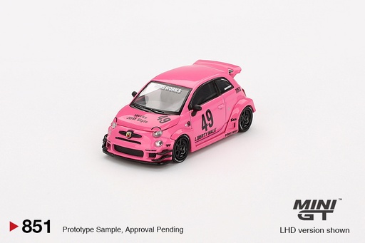 [MGT00851-L] 1:64 FIAT ABARTH 595 #49 LB- WORKS X ABAS WORKS