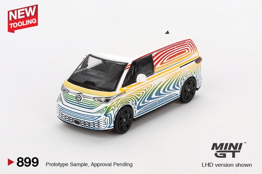 [MGT00899-L] 1:64 VOLKSWAGEN ID.BUZZ VAN PROTOTYPE "RAINBOW" - 2023
