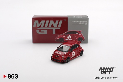 [MGT00963] 1:64 LB-WORKS X ABAS WORKS ABARTH 595 #49 - 2024