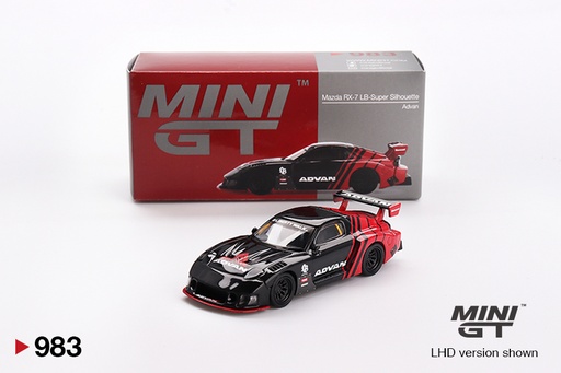 [MGT00983-L] 1:64 MAZDA RX-7 LB-SUPER SILHOUETTE ADVAN -  2006