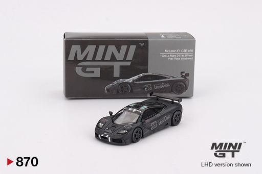 [MGT00870] 1:64 KOKUSAI KAUHATSU RACING MCLAREN F1 GTR #59 Y.DALMAS / M. SEKIYA / JJ LEHTO - 1995 24H LE MANS WINNER 1995