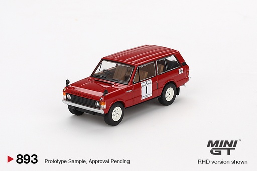 [MGT00893] 1:64 RANGE ROVER YVB 166H #01 R. CRATHORNE -  FIRST WINNER 1971 UK INTERNATIONAL HILL RALLY 