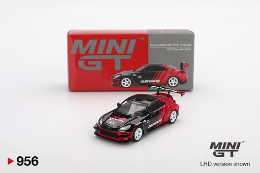 [MGT00956-R] 1:64 TOYOTA GR86 HKS TYPE R ADVAN - 2022 TOKYO AUTO SALON