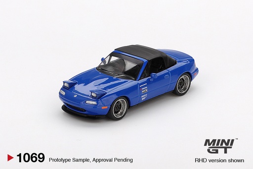 [MGT01069] 1:64 MAZDA "MIATA" MX-5  SPIDER (CLOSED ROOF) TUNED VERSION - 1990