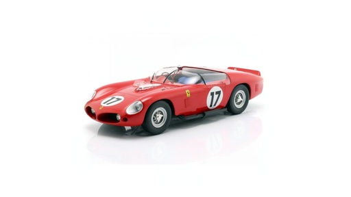 [W18046002] 1:18 FERRARI 250 TR61 3.0L V12 SPIDER TEAM SEFAC #14 OLIVIER GENDEBIEN /  PHIL HILL - 1961 12h SEBRING WINNER  