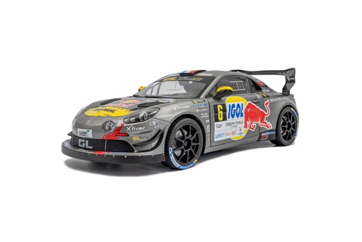 [S1801630] 1:18 ALPINE A110 RGT+ GREY #6 S.LOEB / L.GODEY - RALLY DU MONT BLANC 2024