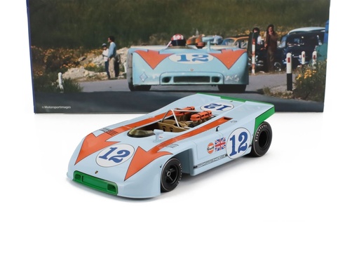 [W18031003] PORSCHE 908/03 SPIDER GULF #12 SIFFERT / REDMAN - 1970 TARGA FLORIO WINNER