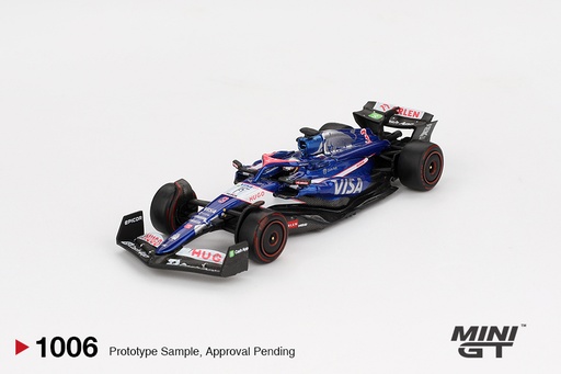[MGT01006] 1:64 RACING BULLS VISA VCARB-01 #3 DANIEL RICCIARDO - BAHRAIN GP 2024
