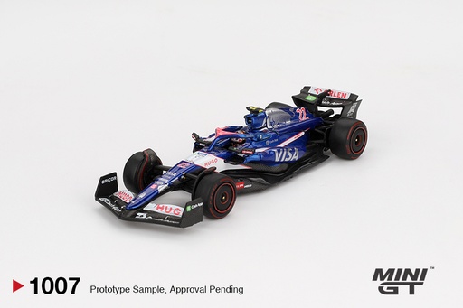 [MGT01007] 1:64 RACING BULLS VISA VCARB-01 #22 YUKI TSUNODA - F1 2024 BAHRAIN GP
