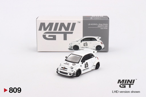 [MGT00809-L] 1:64 FIAT 595 ABARTH LB-WORKS X ABAS WORKS - 2024
