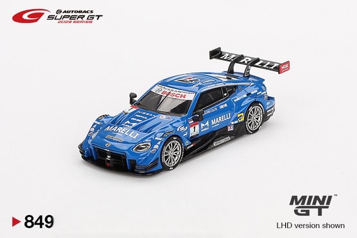 [MGT00849-BL] 1:64 NISSAN Z GT500 TEAM MARELLI IMPUL #1 HIRAMINE / BAGUETTE - SUPER GT 2023 (BLISTER)