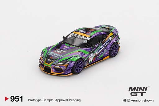 [MGT00951-BL] 1:64 TOYOTA GR SUPRA KUHL EVANGELION RACING - 2021 D1GP (BLISTER)
