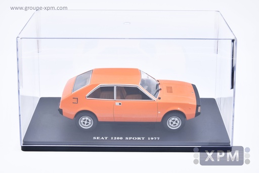 [G1A9E011V] SEAT 1200 SPORT "BOCA NEGRA" CON VITRINA – 1977