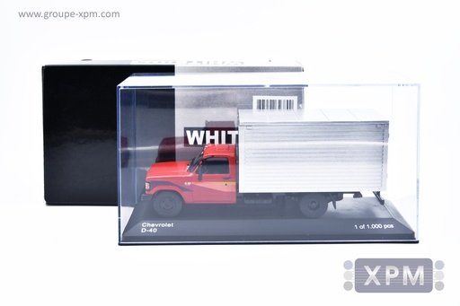 [WB267] 1:43 CHEVROLET D-40 BOX TRUCK EDICION LIMITADA - 1989