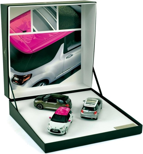 [155286] CITROEN DS3 COLLECTION 2012 - COFFRET 3 MODELES