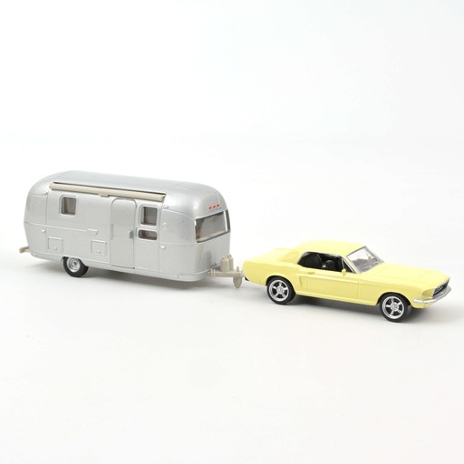 [270581] 1:43 FORD MUSTANG Y CARAVANE AIRTREAM - 1972